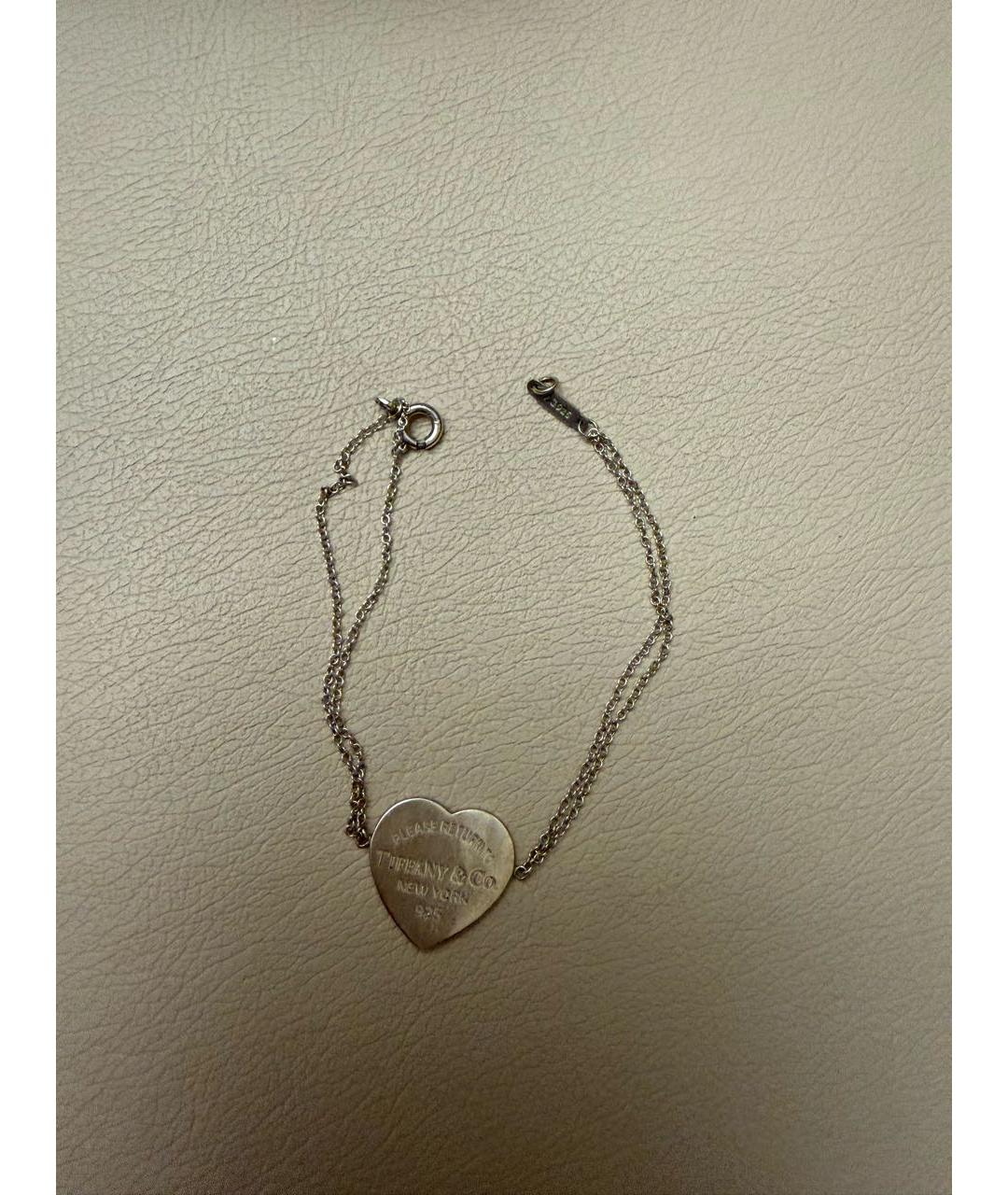 TIFFANY&CO Серебрянный серебряный браслет, фото 4