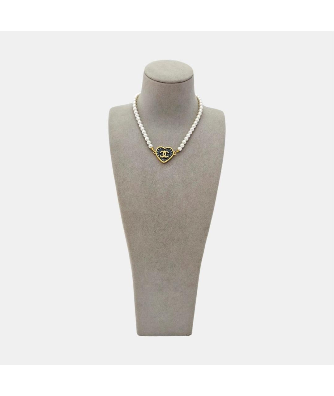 CHANEL Бежевый чокер, фото 2