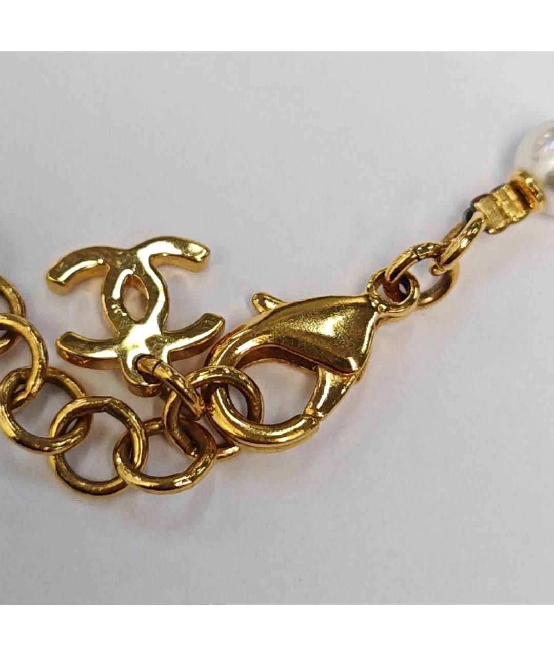 CHANEL Бежевый чокер, фото 5