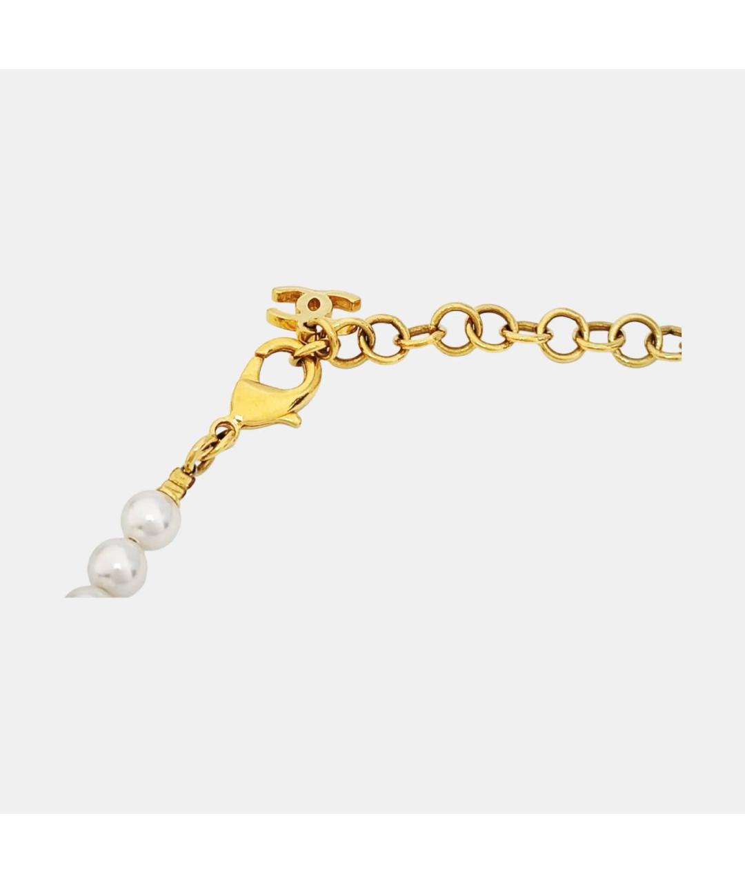 CHANEL Бежевый чокер, фото 4