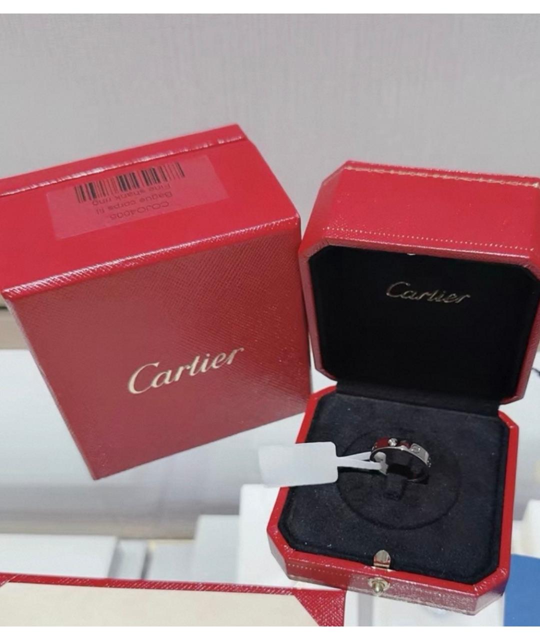 CARTIER Серебряное кольцо из белого золота, фото 2