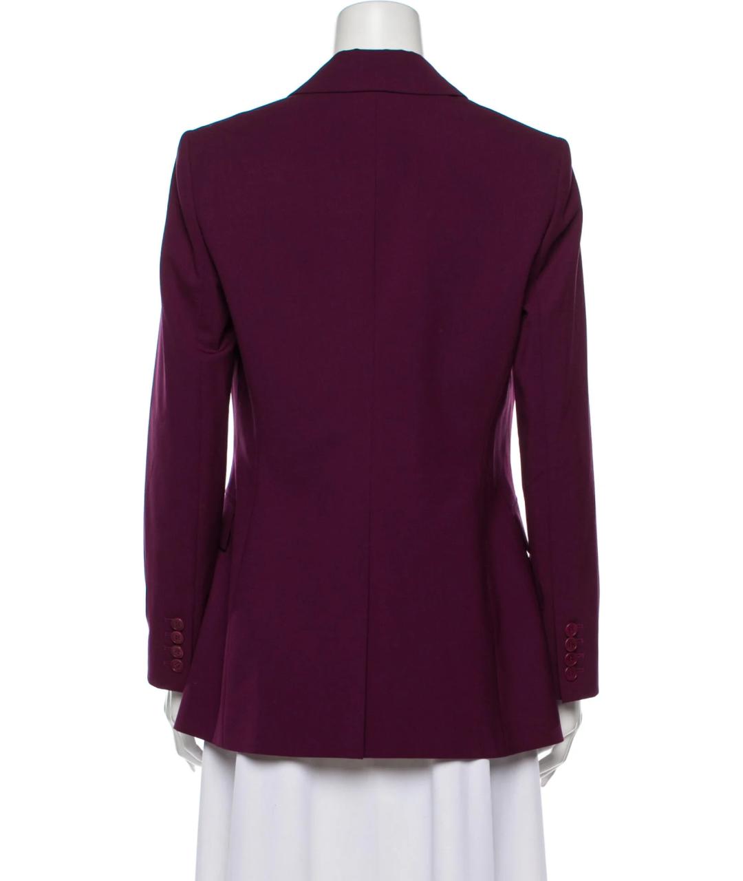 THEORY Бордовый шерстяной жакет/пиджак, фото 2