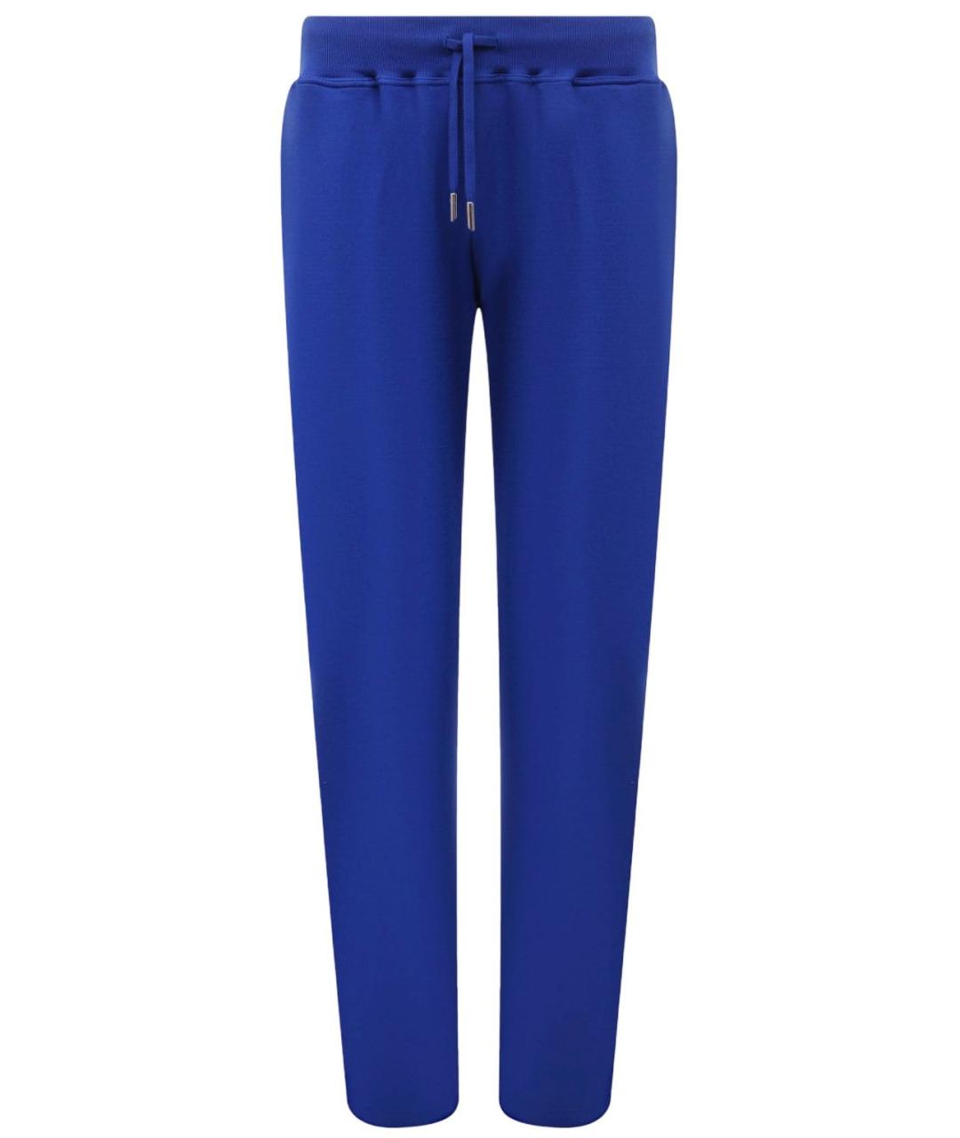 KITON Синие хлопковые повседневные брюки, фото 1