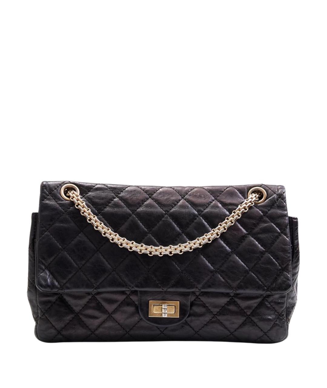 CHANEL Черная кожаная сумка через плечо, фото 1