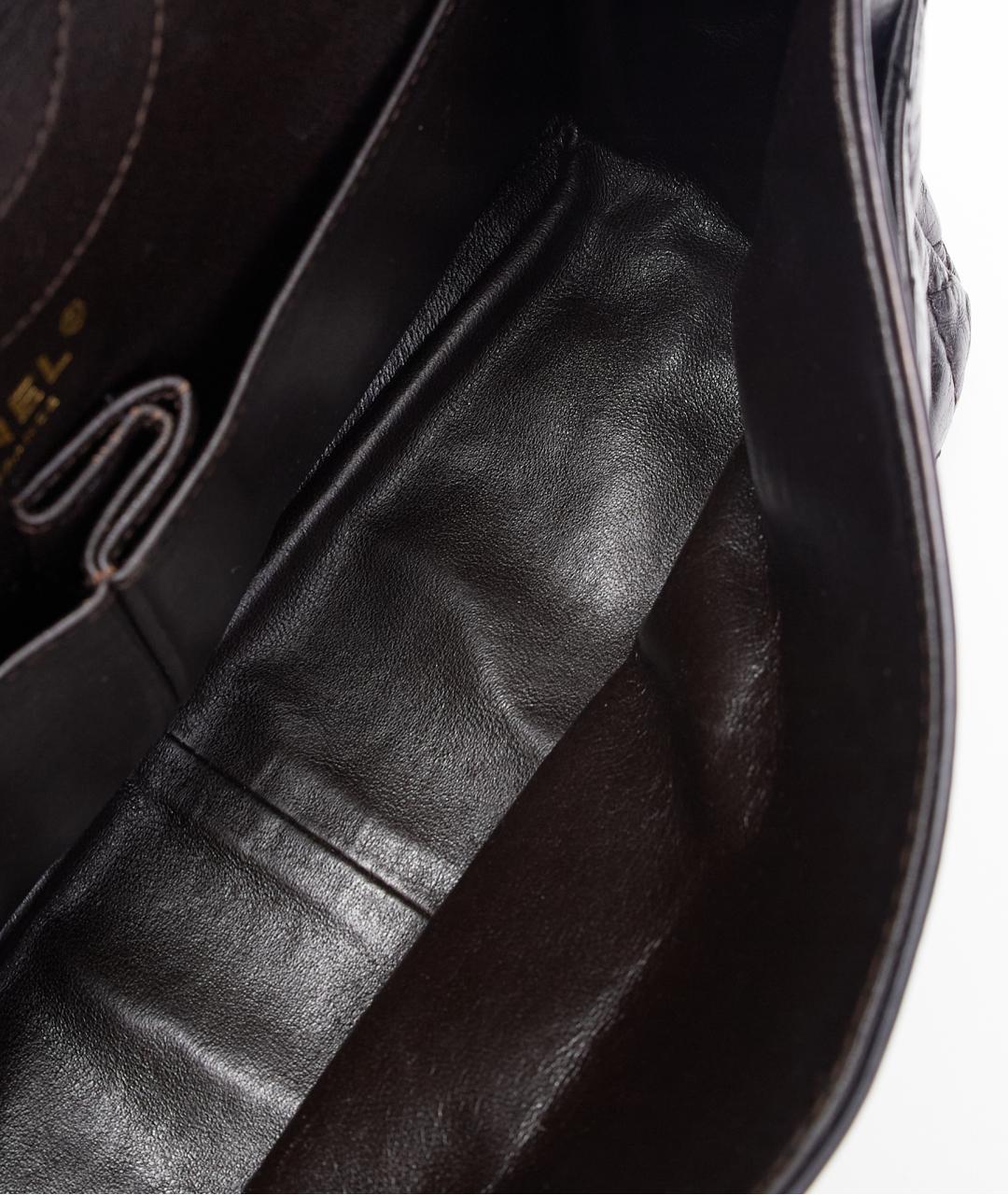 CHANEL Черная кожаная сумка через плечо, фото 5