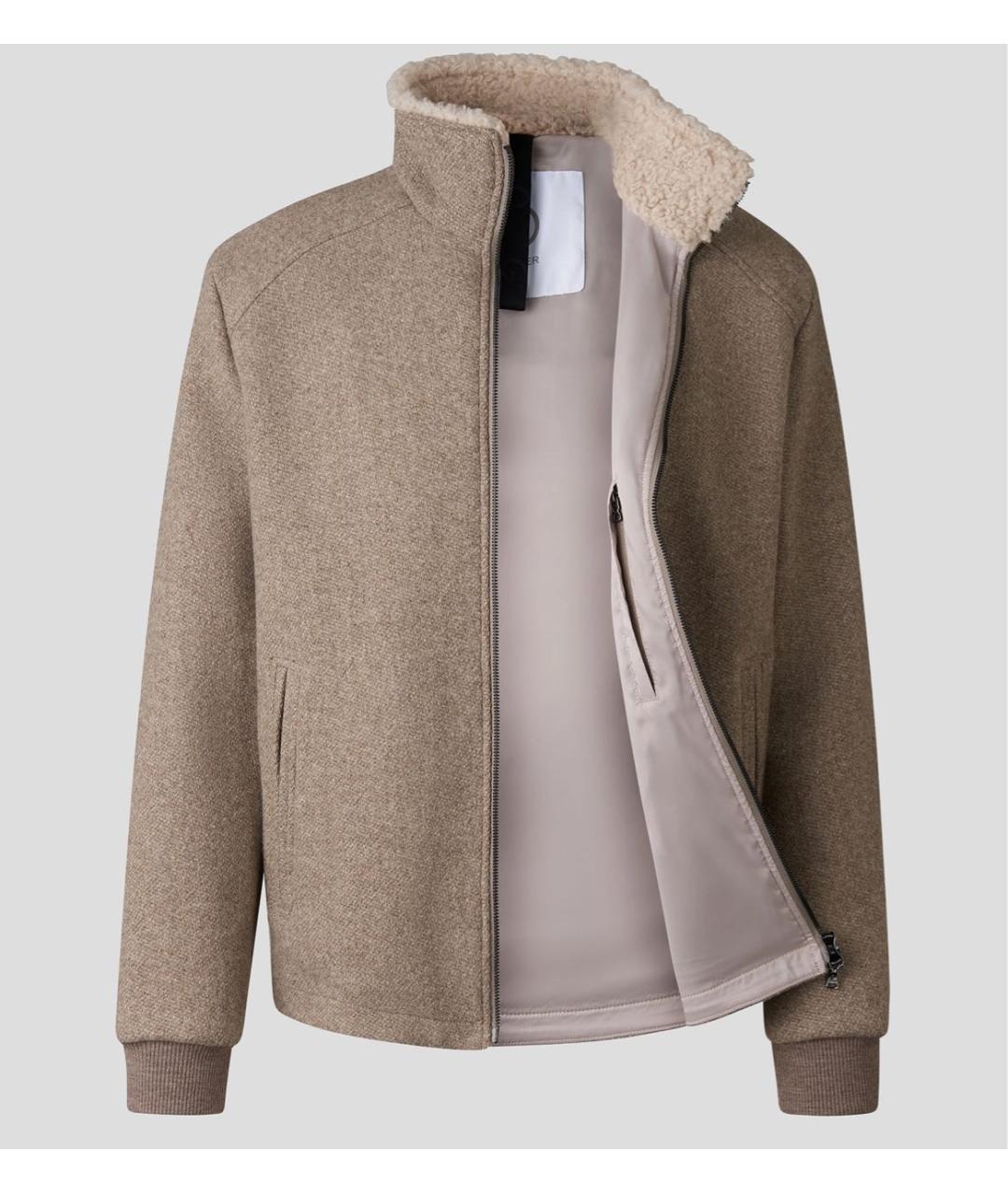 BOGNER Бежевая шерстяная куртка, фото 3