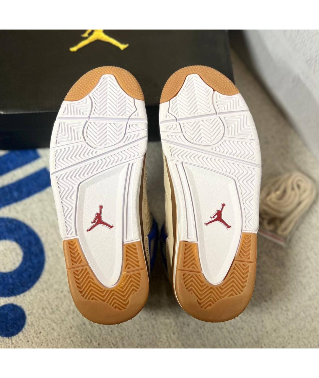 JORDAN Бежевые кроссовки, фото 7