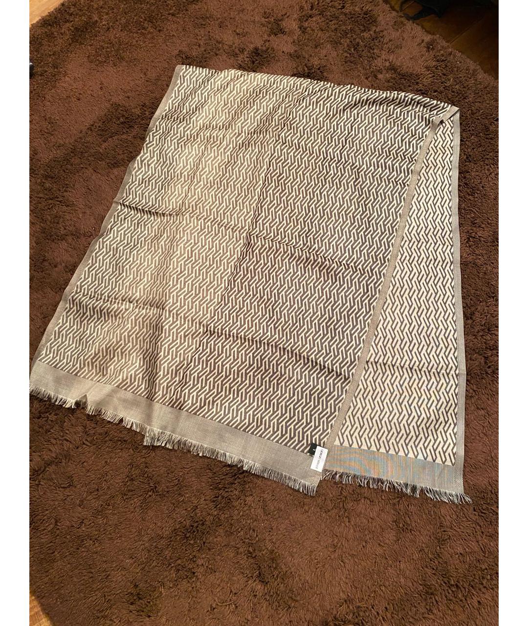 GIORGIO ARMANI Мульти шелковый шарф, фото 4