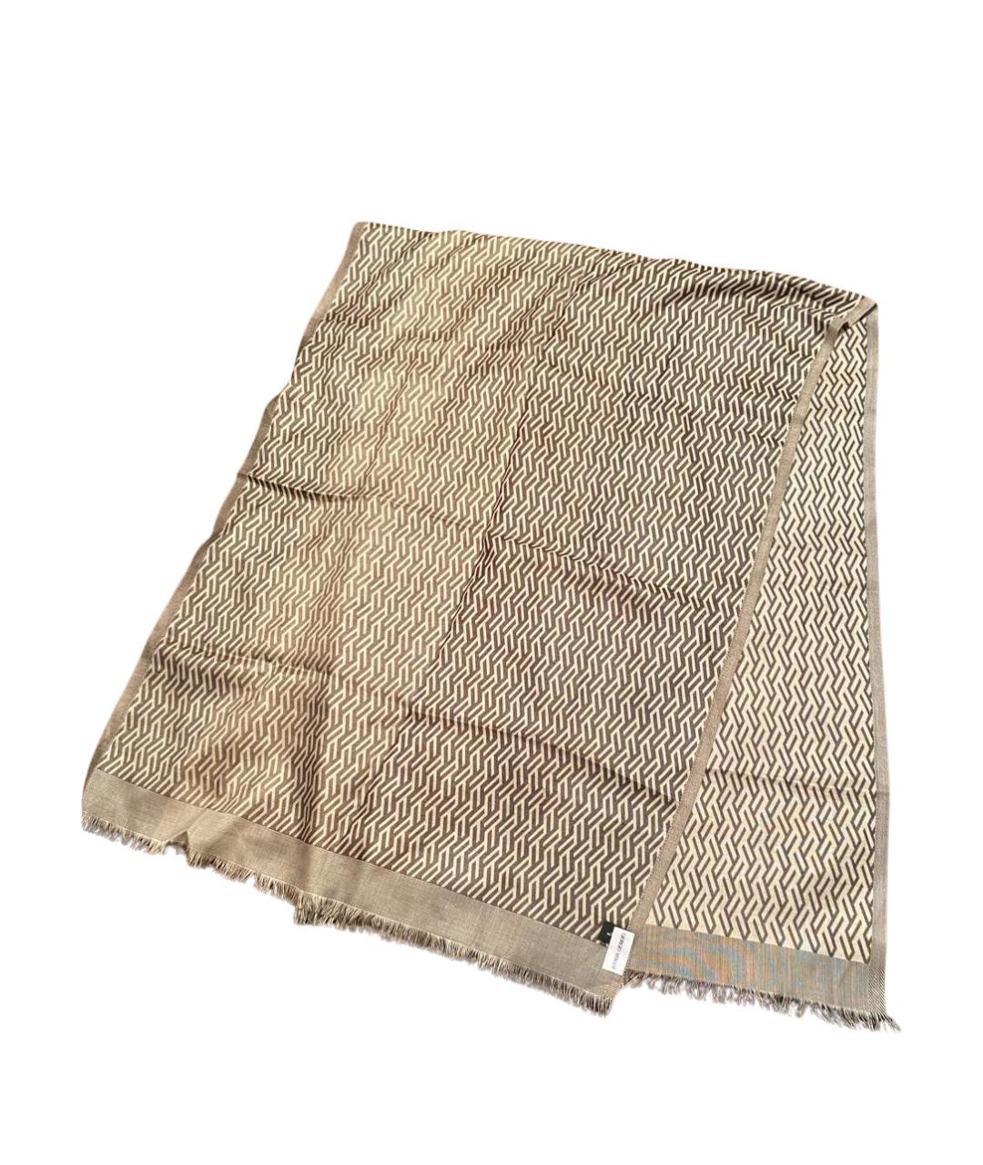 GIORGIO ARMANI Мульти шелковый шарф, фото 1