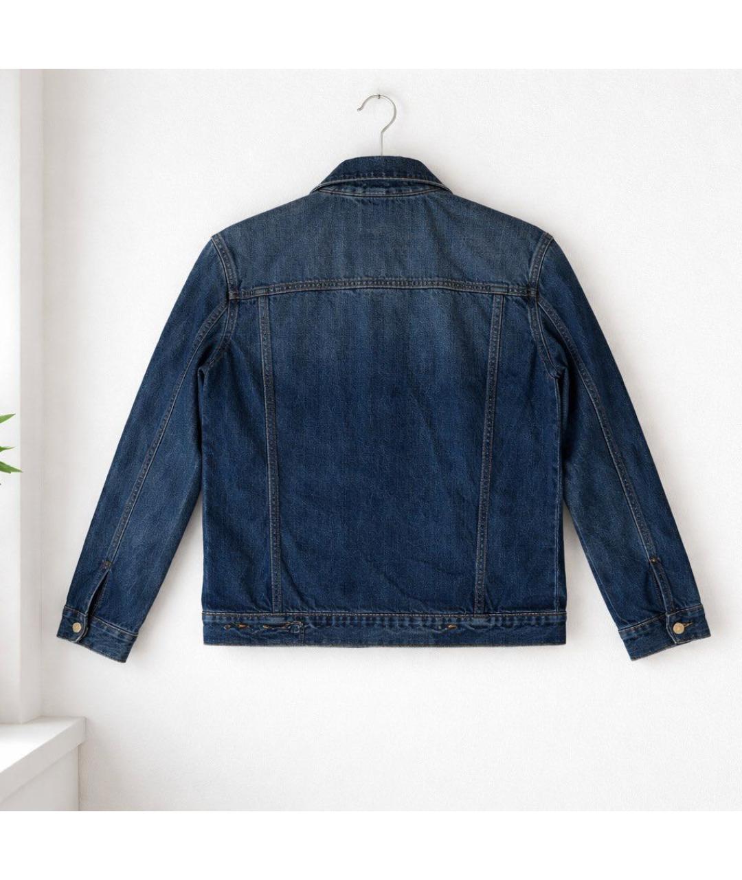 MICHAEL KORS Синий хлопковый жакет/пиджак, фото 2