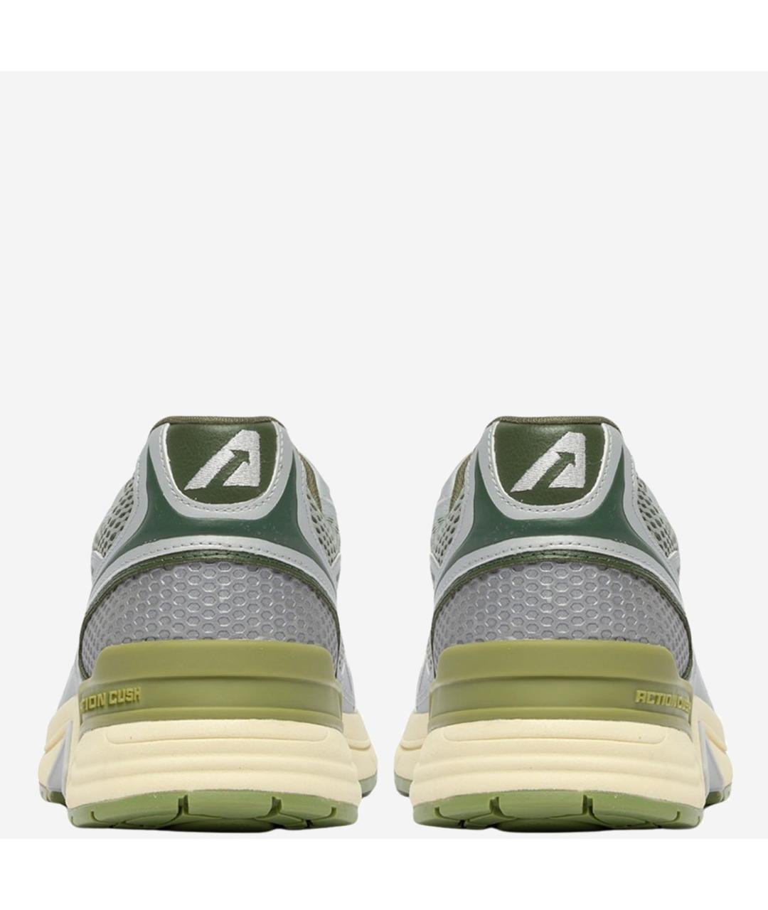 AUTRY Серые текстильные низкие кроссовки / кеды, фото 4