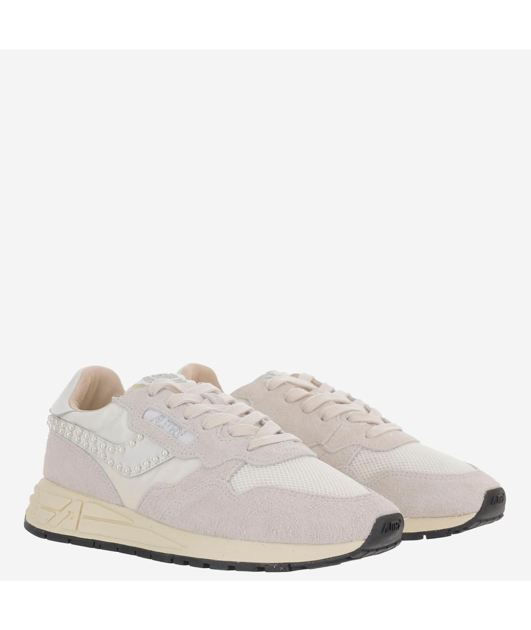 AUTRY Бежевые синтетические кроссовки, фото 2