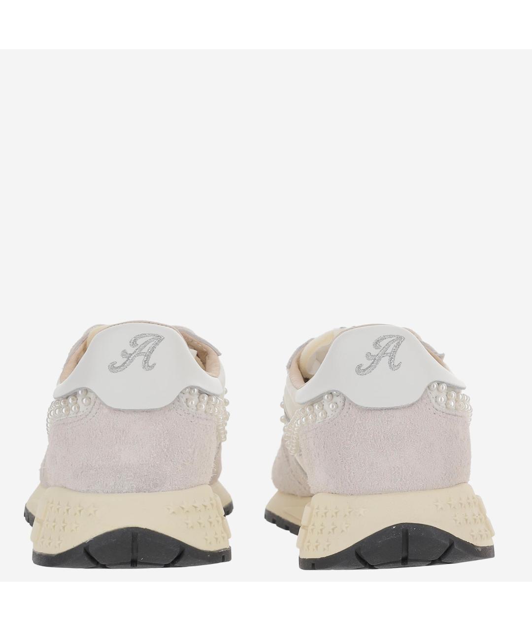 AUTRY Бежевые синтетические кроссовки, фото 3