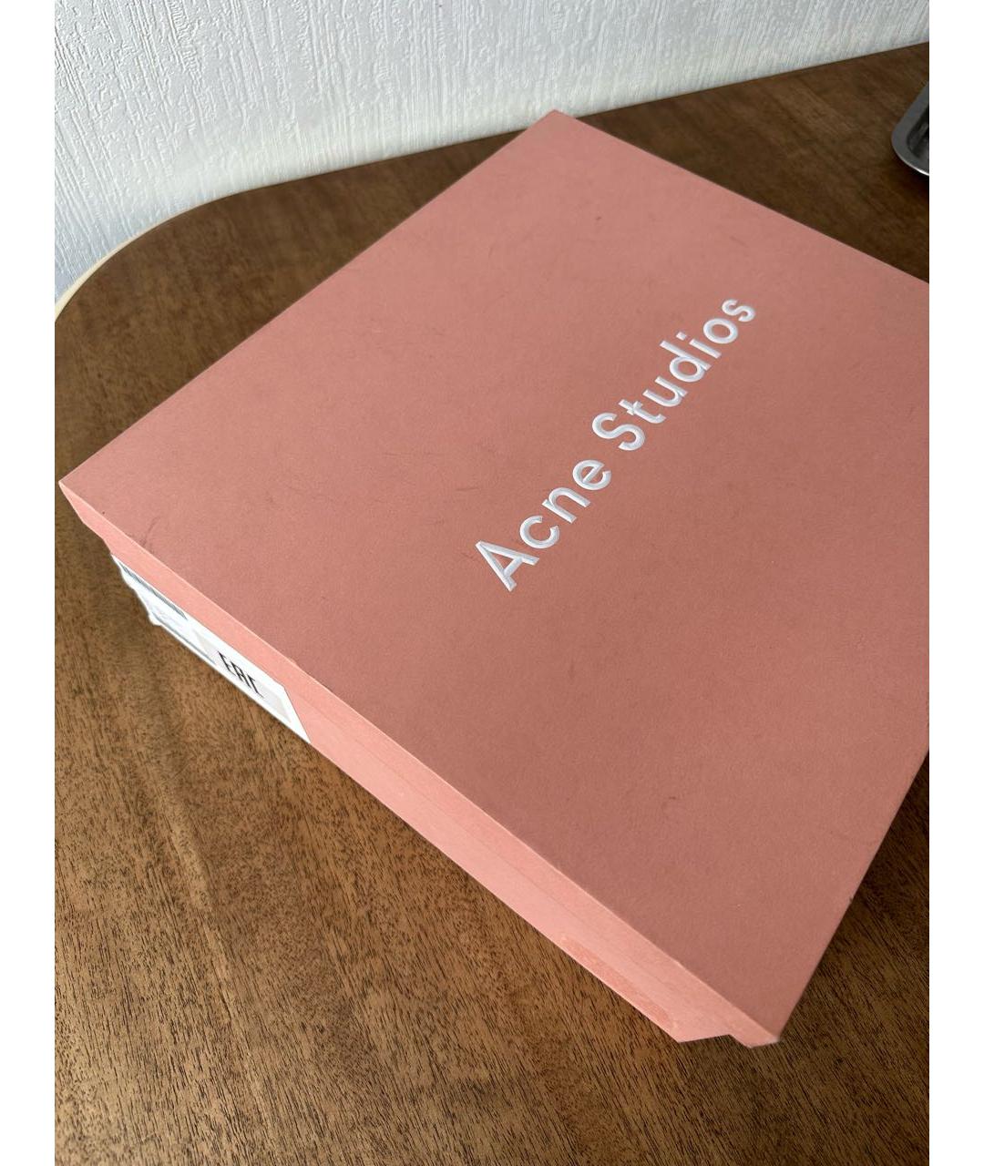 ACNE STUDIOS Черные кожаные ботильоны, фото 7