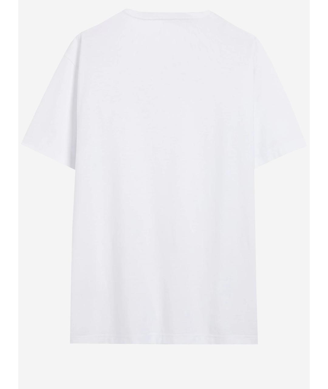 GUCCI Белая хлопковая футболка, фото 2