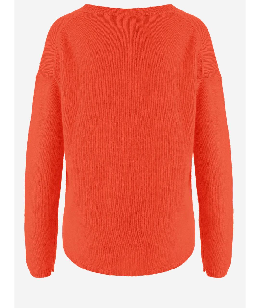 ALLUDE Красный кашемировый джемпер / свитер, фото 2