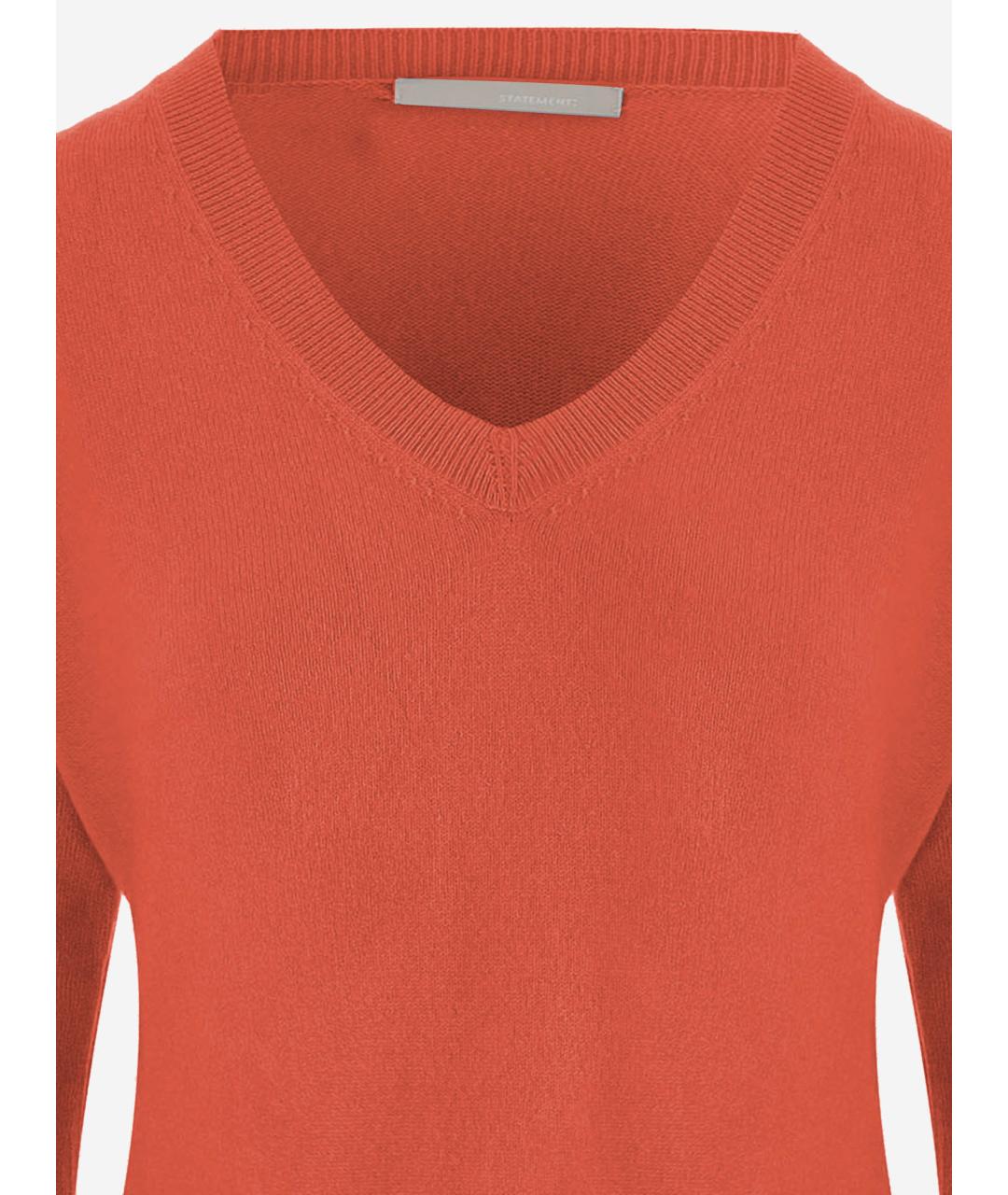 ALLUDE Красный кашемировый джемпер / свитер, фото 3