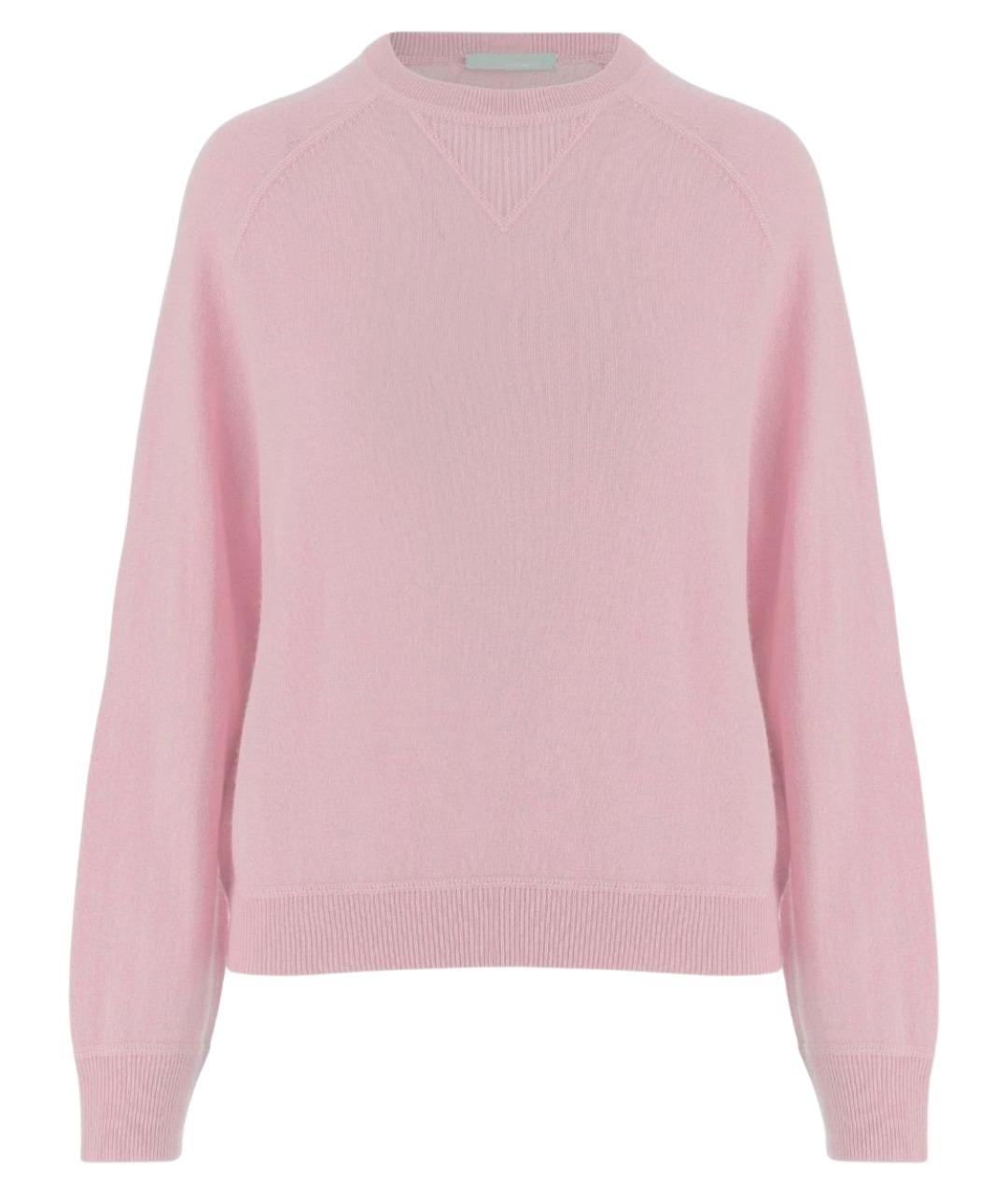 ALLUDE Розовый шерстяной джемпер / свитер, фото 1