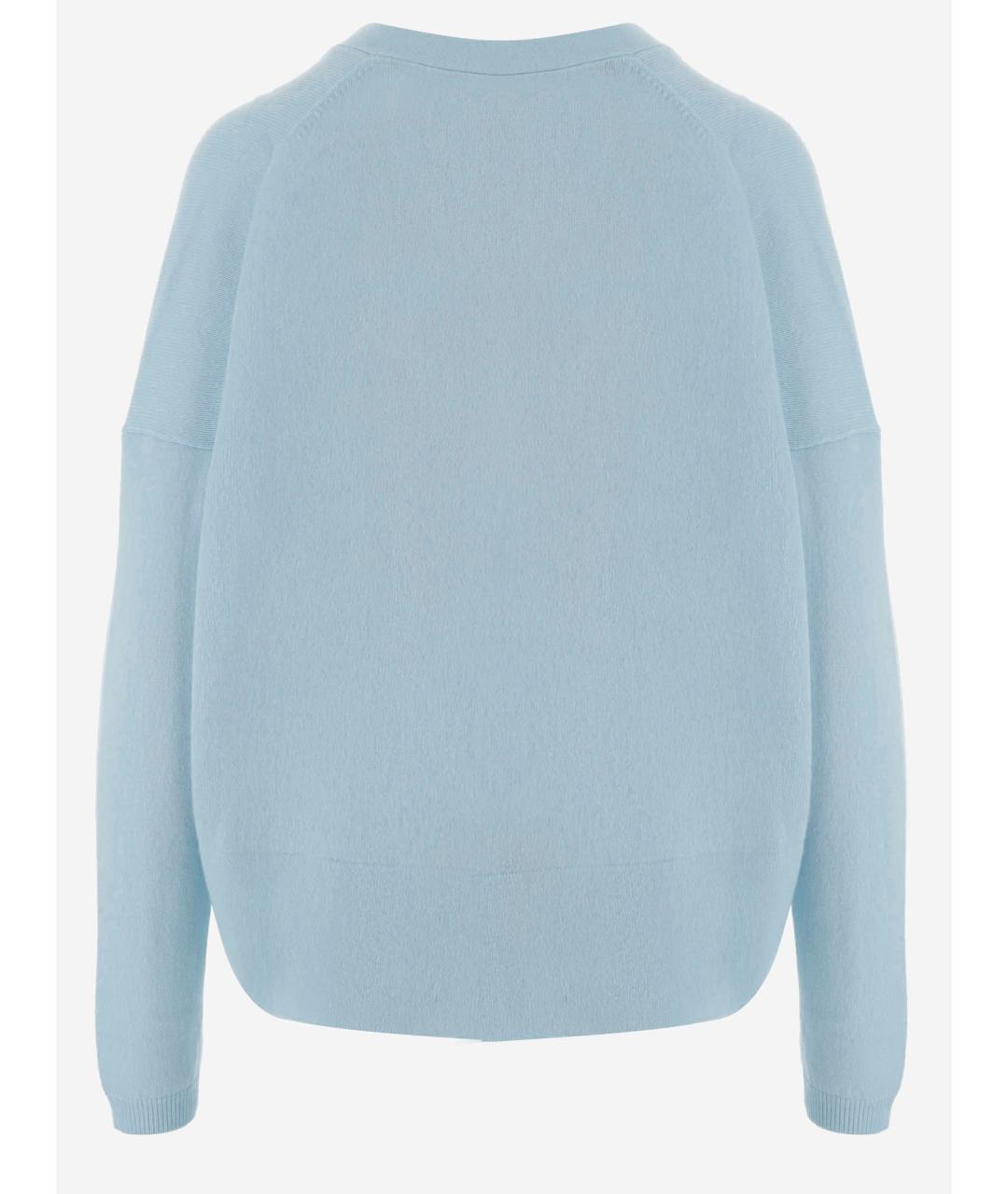 ALLUDE Голубой шерстяной кардиган, фото 2
