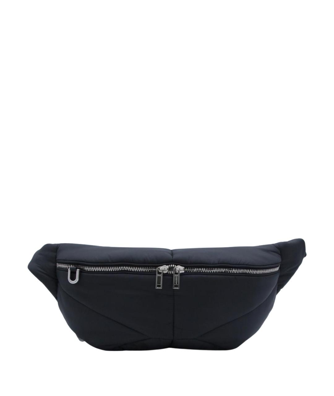 MONCLER Черная поясная сумка, фото 1