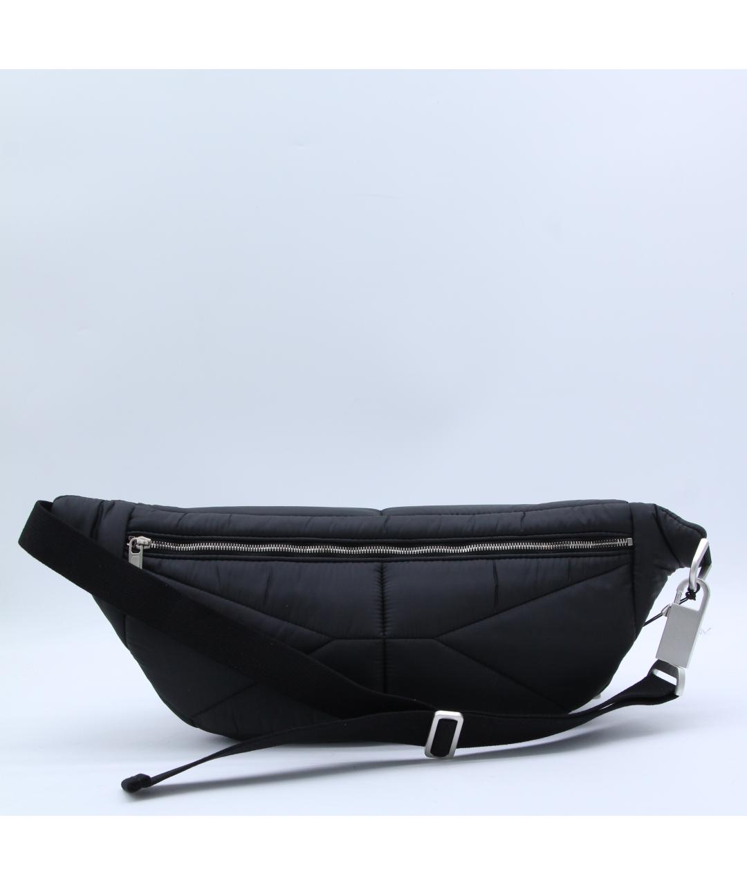 MONCLER Черная поясная сумка, фото 2