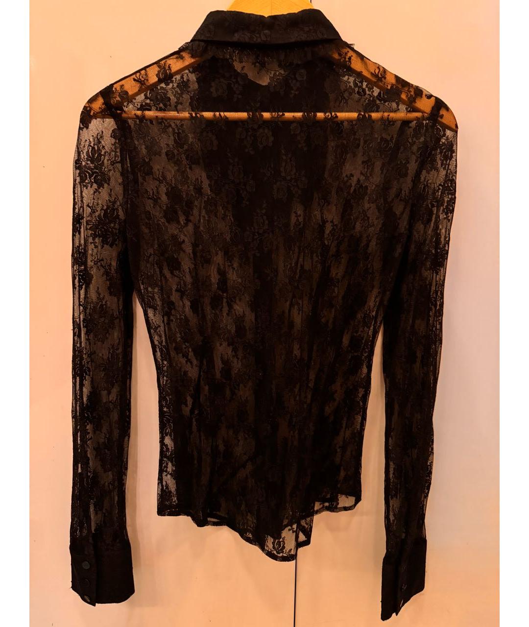 LIU JO Черная полиэстеровая блузы, фото 2