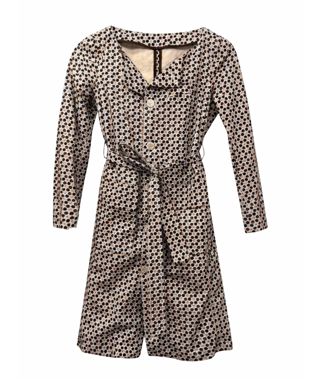 DSQUARED2 Мульти хлопковое повседневное платье, фото 1