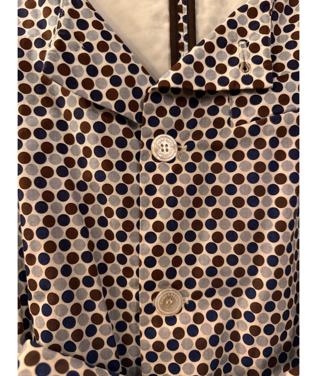 DSQUARED2 Мульти хлопковое повседневное платье, фото 5