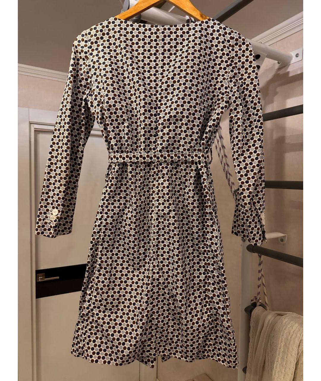 DSQUARED2 Мульти хлопковое повседневное платье, фото 2