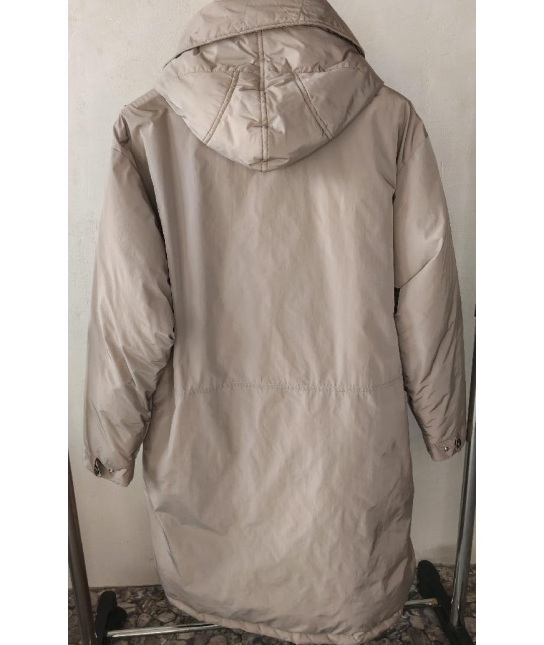 12 STOREEZ Бежевый полиэстеровый пуховик, фото 2