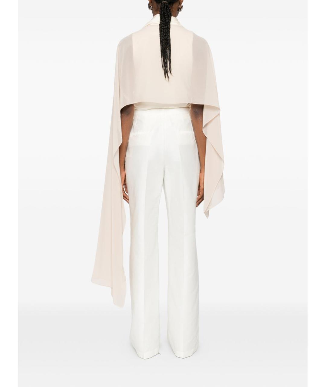 GIANLUCA CAPANNOLO Бежевый шарф, фото 5