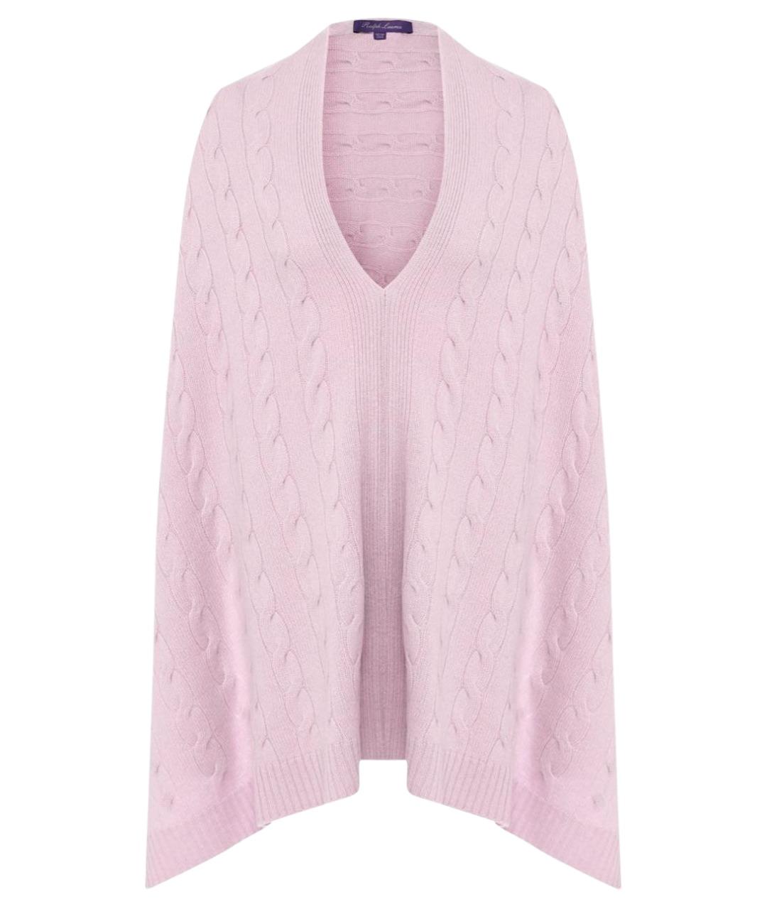 RALPH LAUREN Розовый кашемировый джемпер / свитер, фото 1