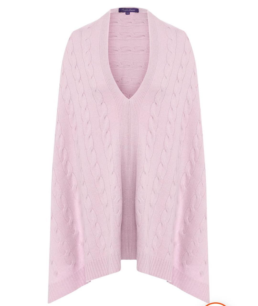 RALPH LAUREN Розовый кашемировый джемпер / свитер, фото 8