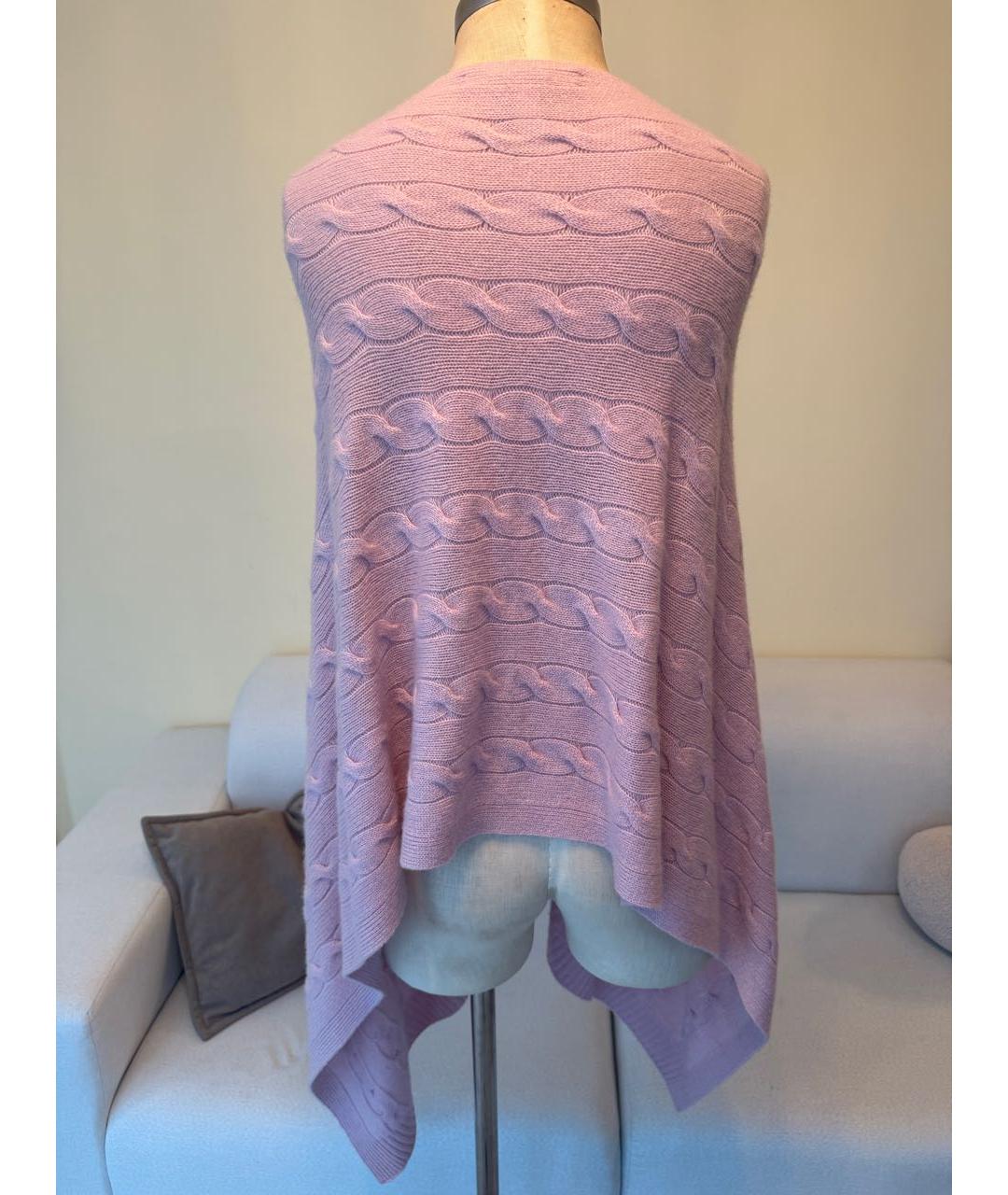 RALPH LAUREN Розовый кашемировый джемпер / свитер, фото 4