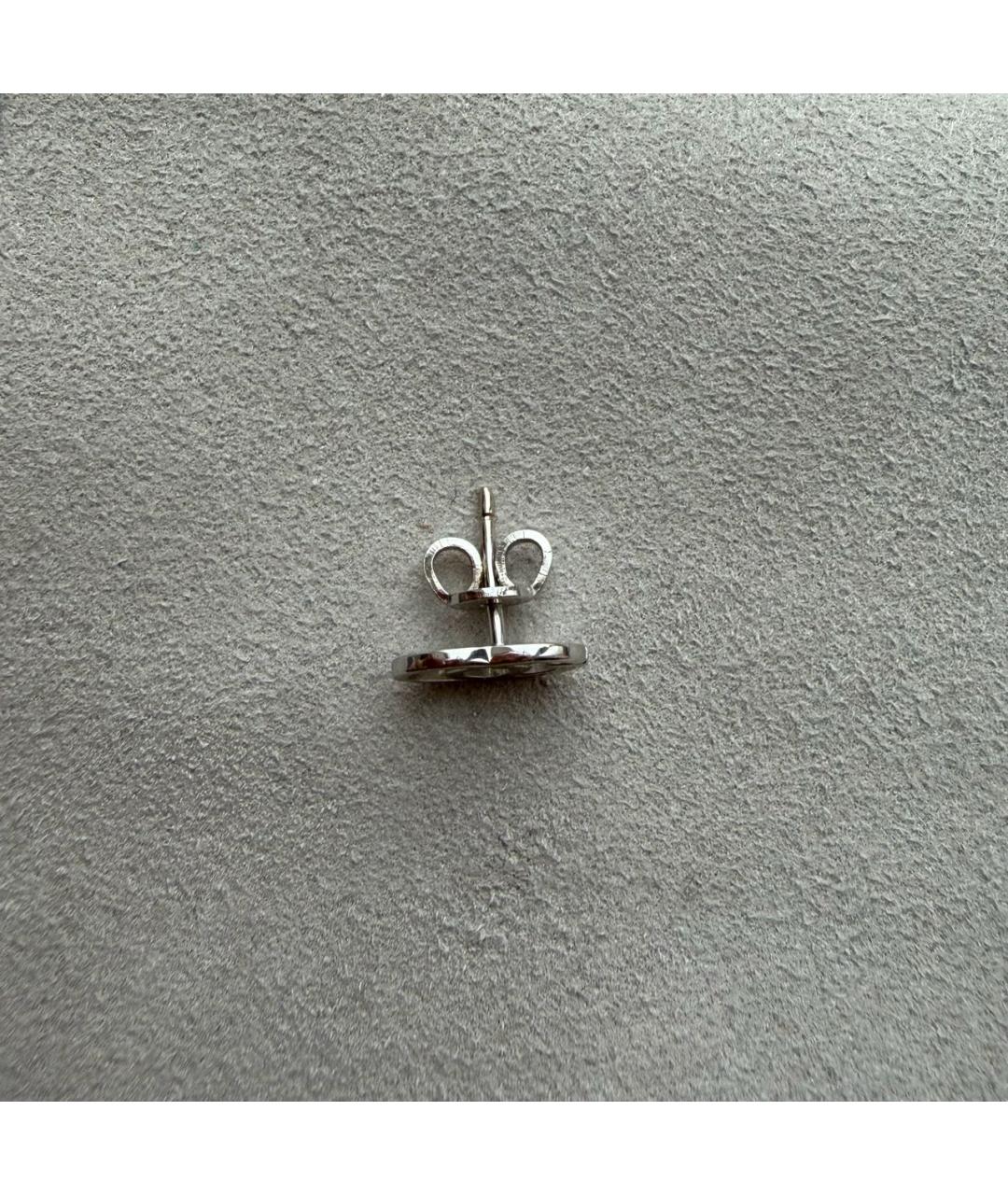 GUCCI Серые серьги из белого золота, фото 5