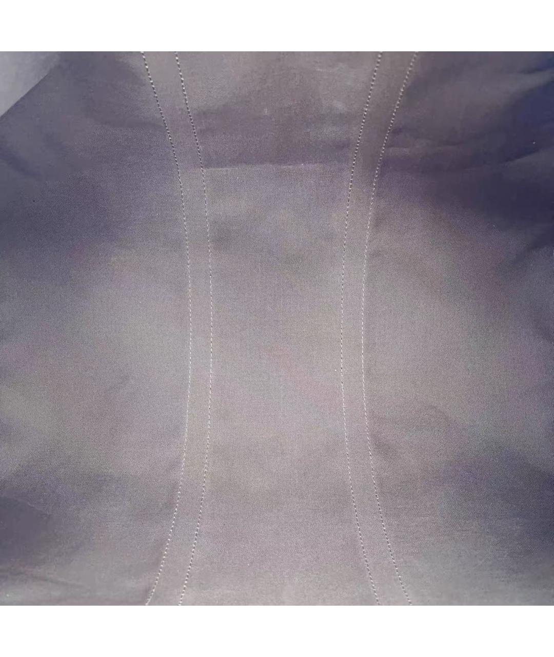 LOUIS VUITTON Коричневая кожаная дорожная/спортивная сумка, фото 7