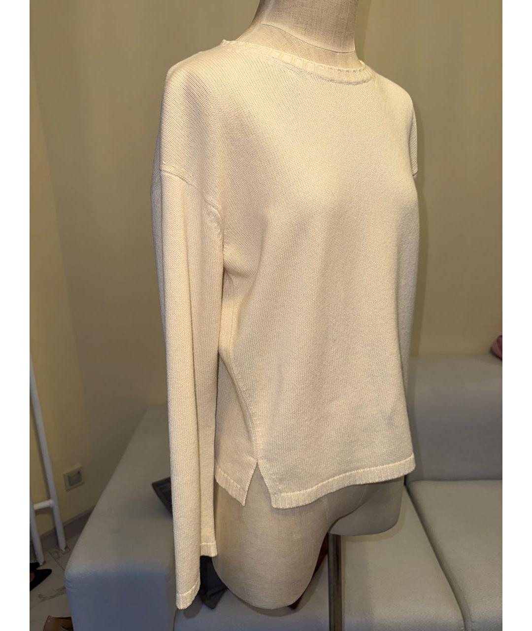 VALENTINO Бежевый кашемировый джемпер / свитер, фото 2