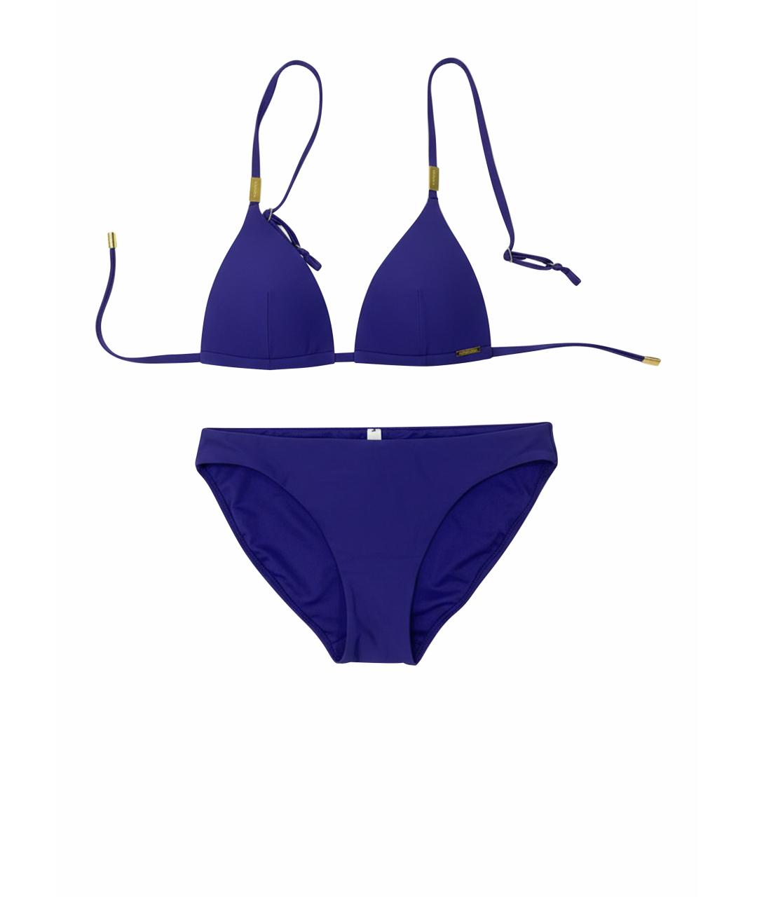 CALVIN KLEIN Фиолетовый полиамидовый купальник, фото 1