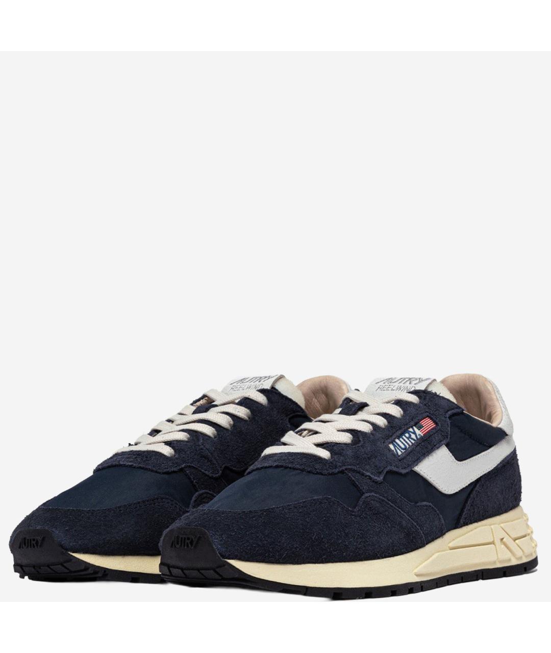 AUTRY Синие замшевые низкие кроссовки / кеды, фото 3