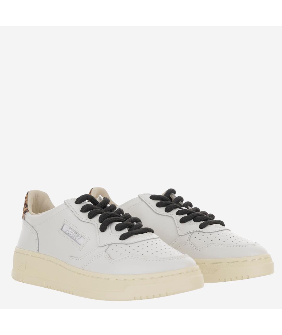 AUTRY Белые кожаные кроссовки, фото 2