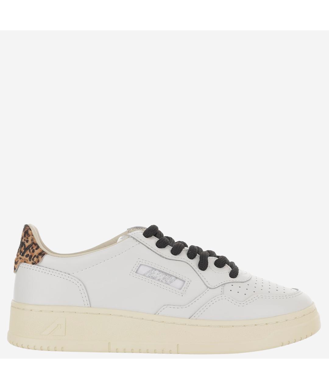 AUTRY Белые кожаные кроссовки, фото 6