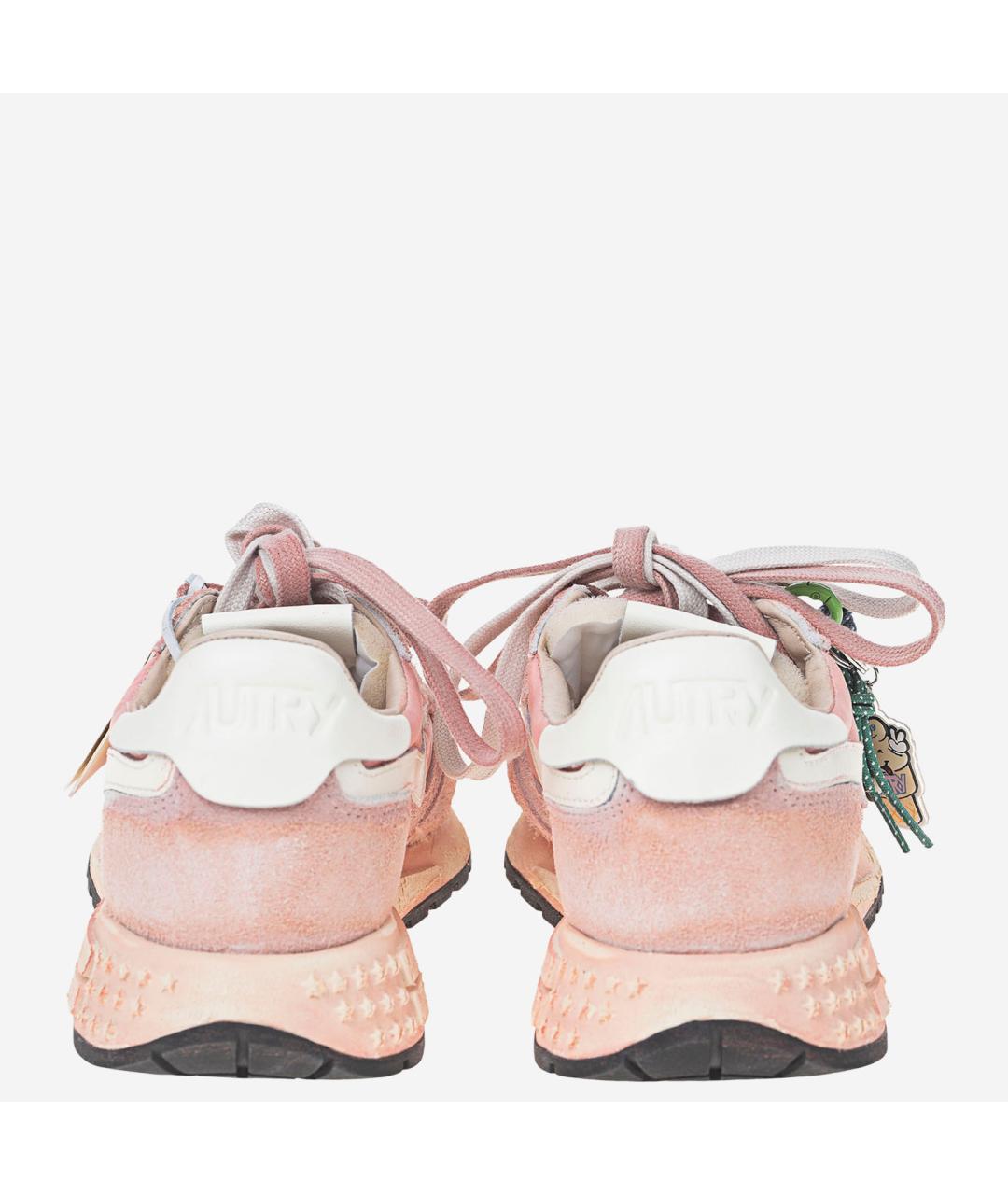 AUTRY Розовые синтетические кроссовки, фото 3