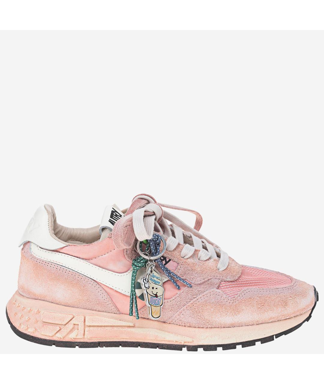 AUTRY Розовые синтетические кроссовки, фото 5
