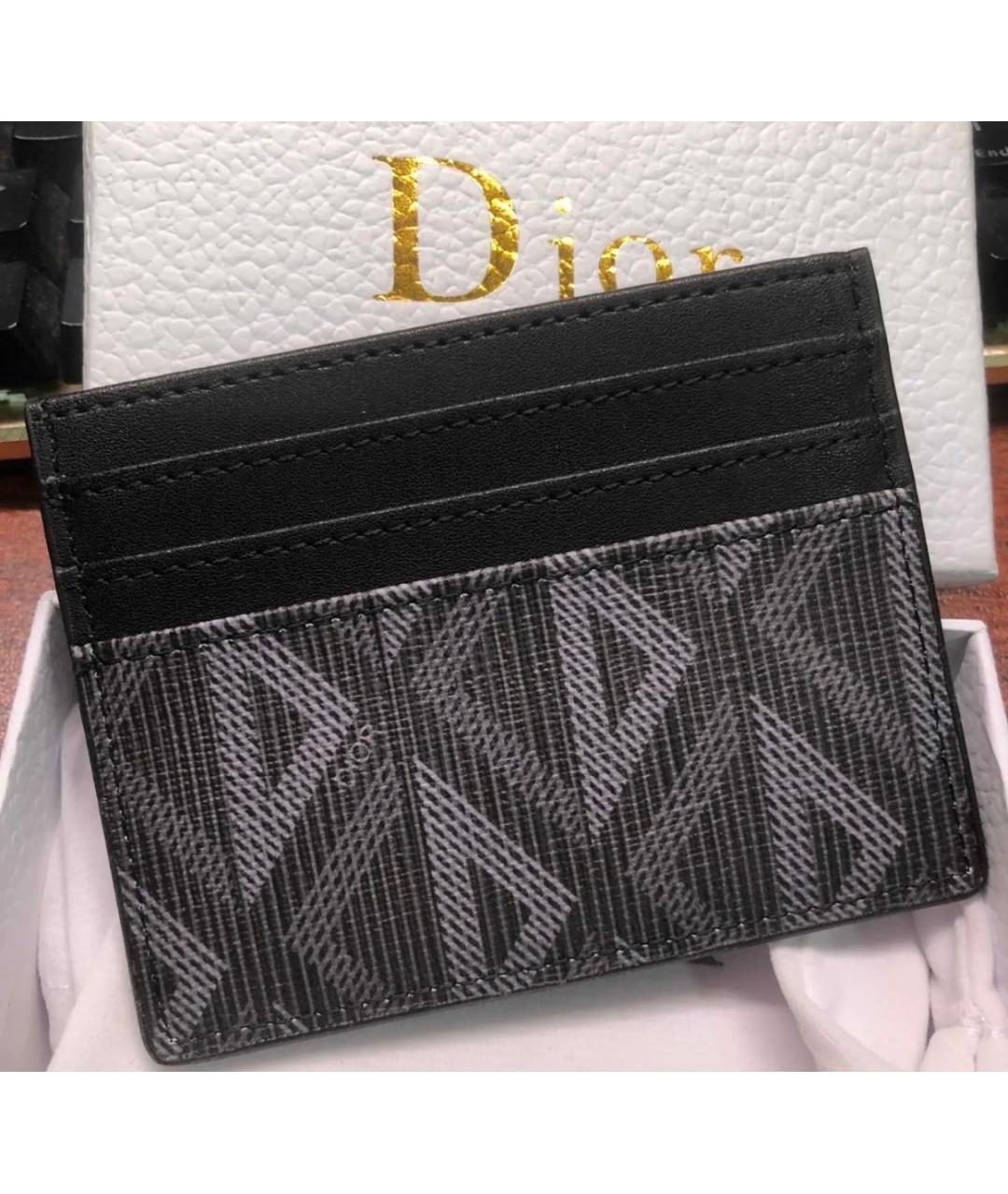 CHRISTIAN DIOR Черный кардхолдер, фото 3