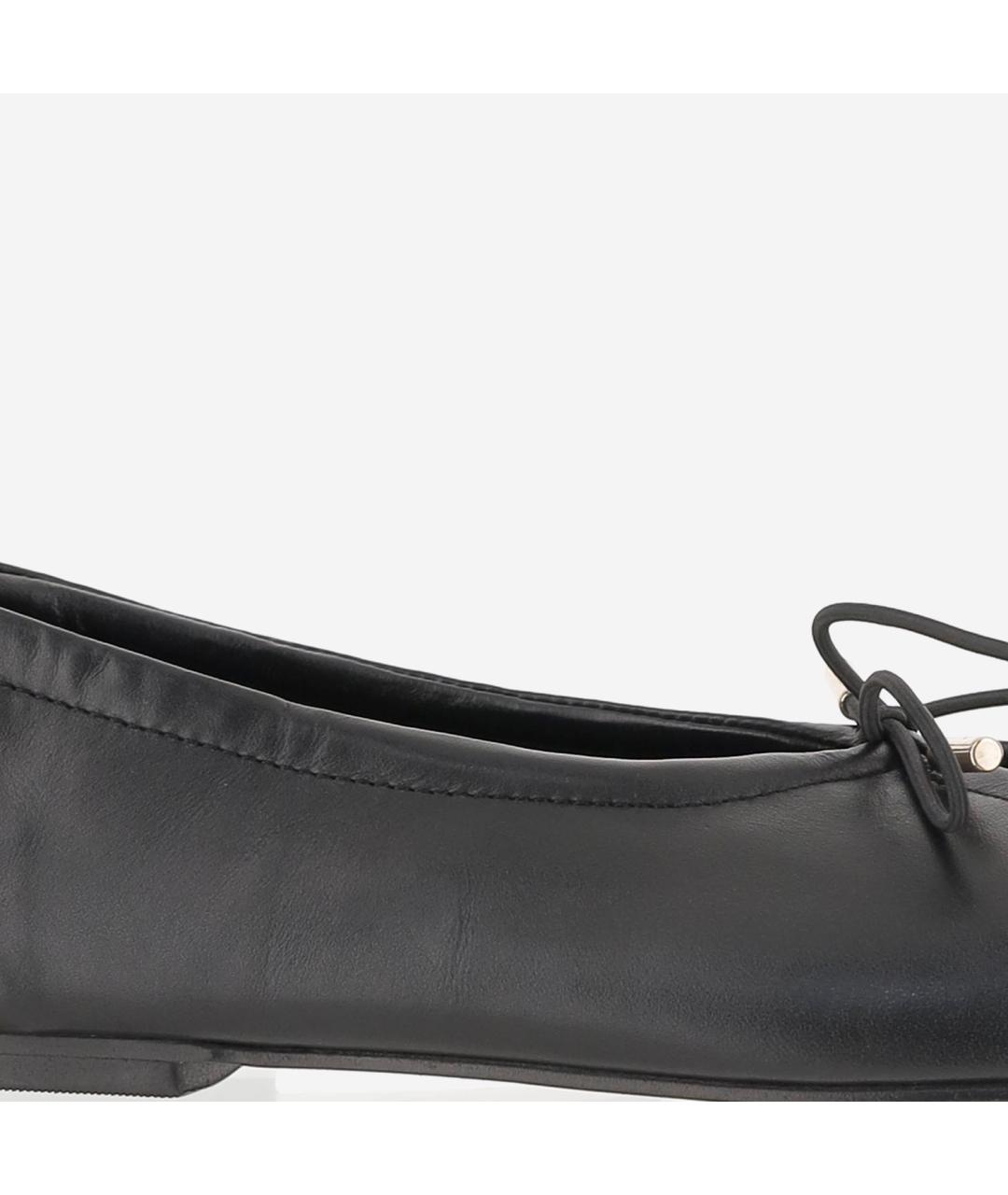 ALOHAS Черные кожаные балетки, фото 5