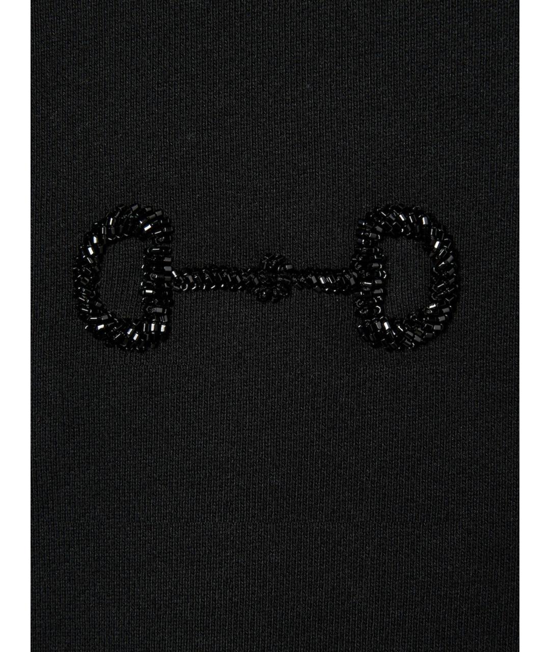 GUCCI Черный хлопковый джемпер / свитер, фото 4