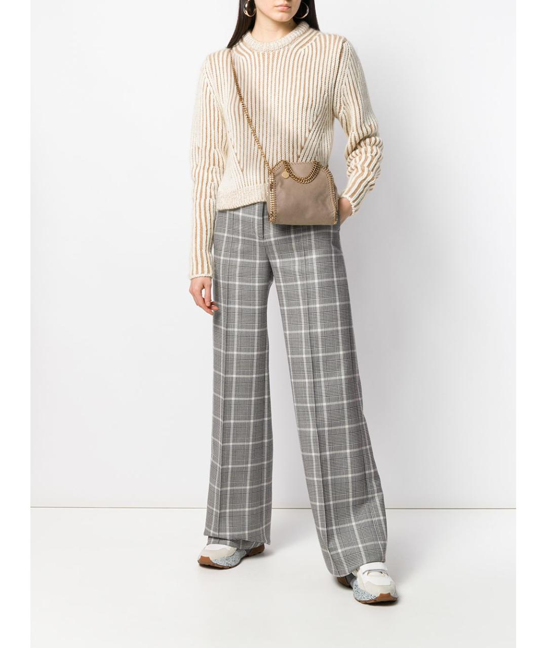 STELLA MCCARTNEY Бежевая сумка тоут из искусственной кожи, фото 5