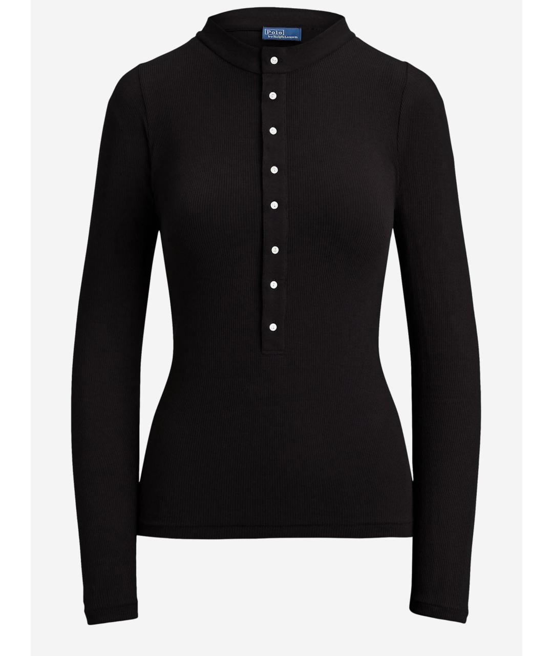 POLO RALPH LAUREN Коричневый хлопковый джемпер / свитер, фото 4