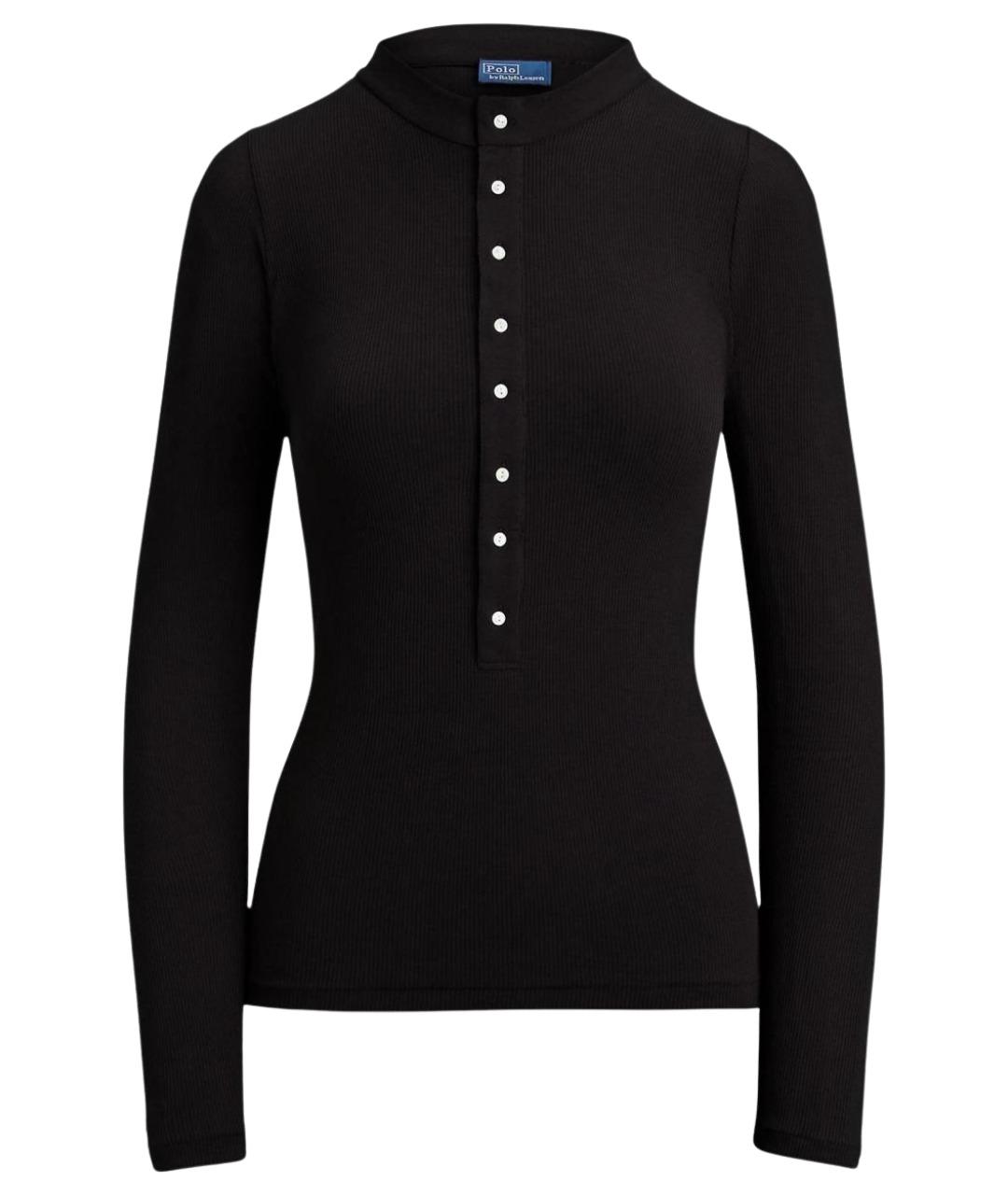 POLO RALPH LAUREN Коричневый хлопковый джемпер / свитер, фото 1