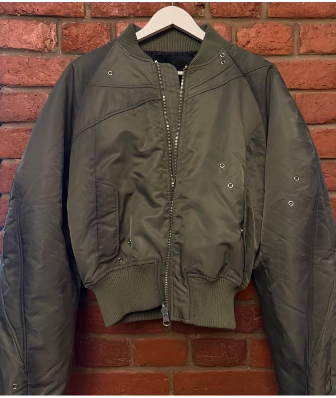HELIOT EMIL Хаки полиамидовая куртка, фото 5